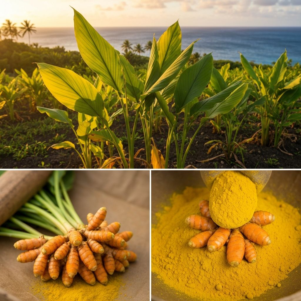 Pacific turmeric and curcumin